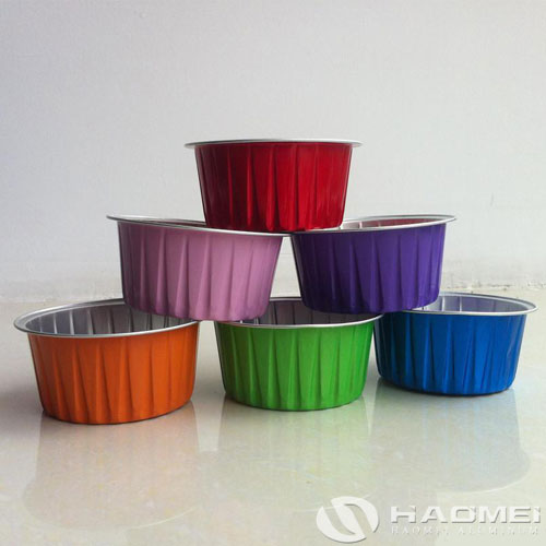 Color Coated/Lacquered Aluminium Foil for Container