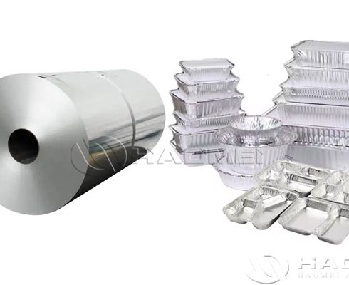 raw materials for aluminium foil food containers