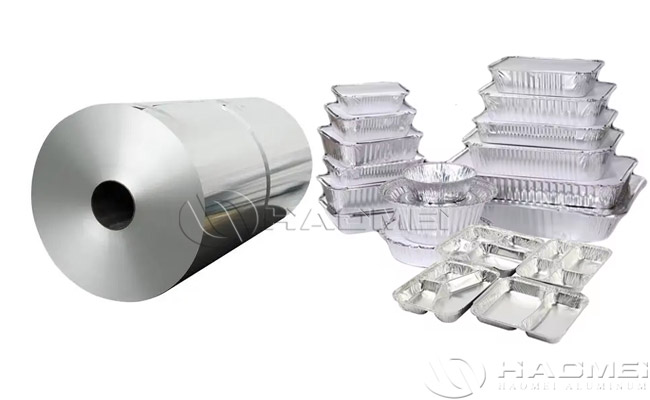 raw materials for aluminium foil food containers