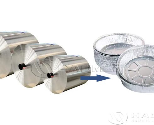 raw material for aluminium foil bowls