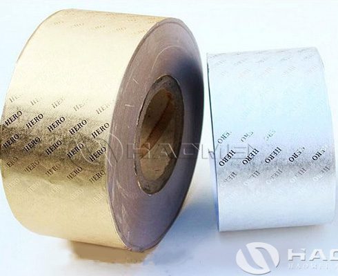 printed cigarette aluminum foil paper