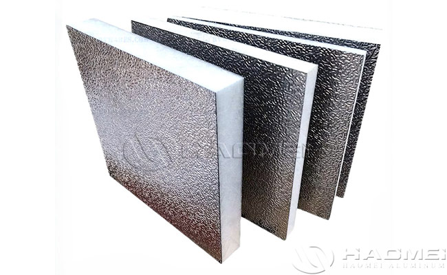 aluminum foil for composite foam board