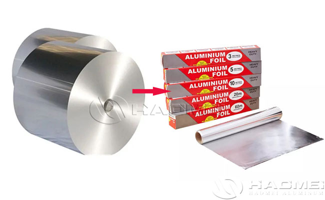 aluminium household foil raw material jumbo roll